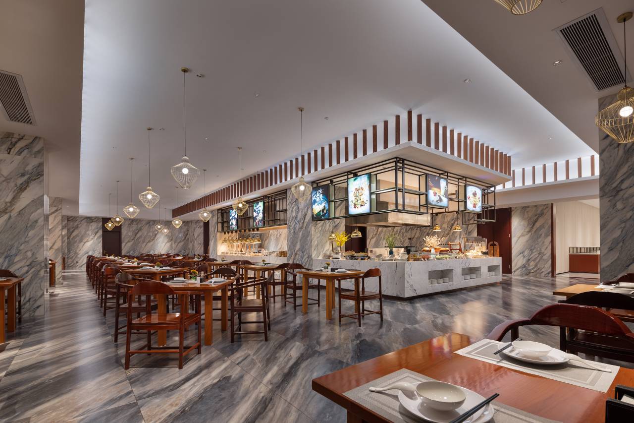酒店中餐厅与包厢